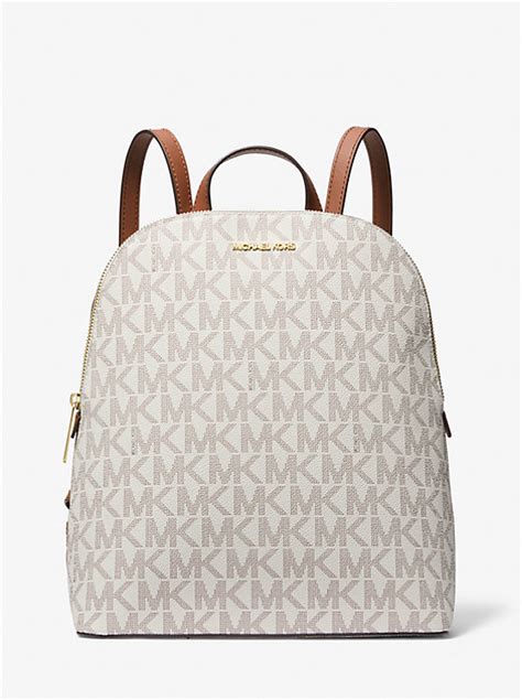 michael kors cindy backpack|Cindy Large Graphic Logo Backpack .